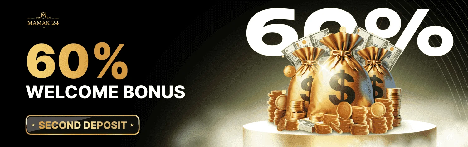 60% Welcome Bonus
