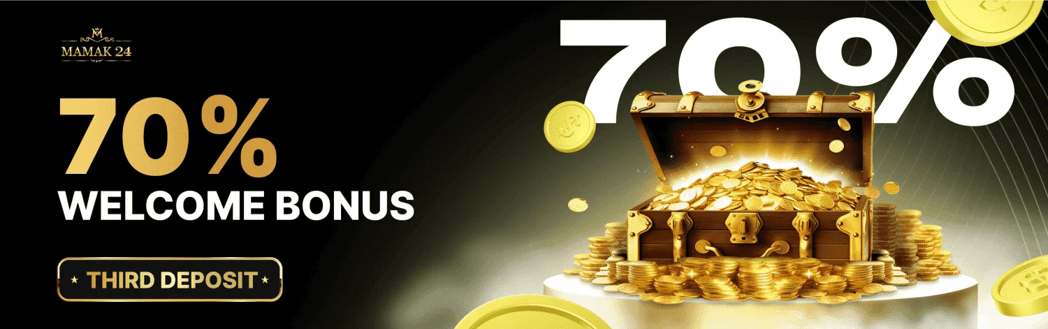 70% Welcome Bonus