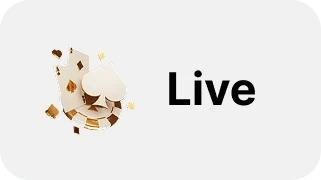 Live dealer casino games category tab